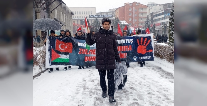 Gazze için sessiz yürüyüş 116 haftadır devam ediyor