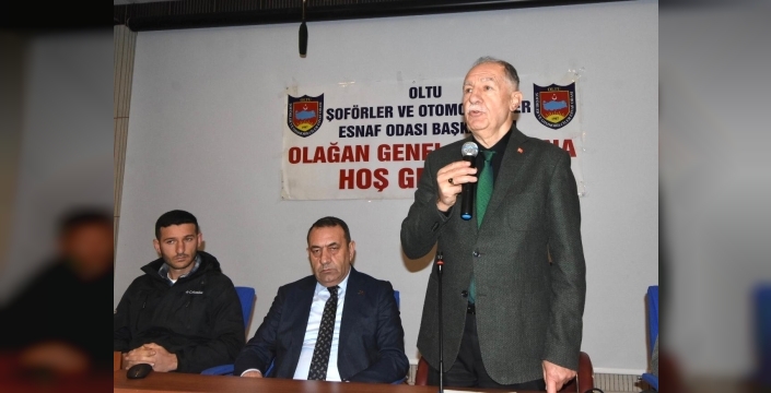 Oltu Şoförler ve Otomobilciler Odasında Seçim Heyecanı